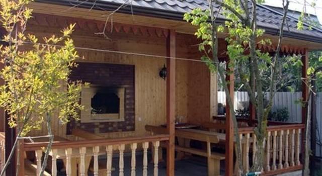 U Ruslana Guest House Gagra Buitenkant foto
